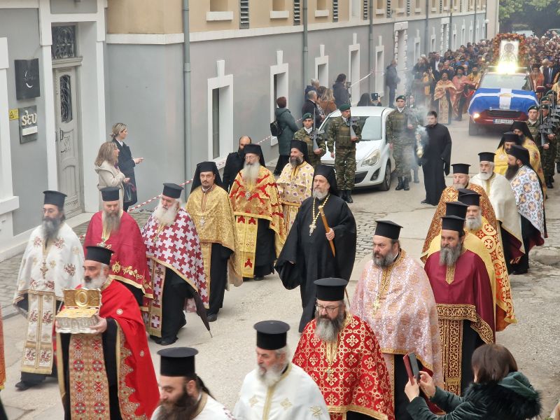 Η εορτή της Αγίας Βαρβάρας στη Δράμα